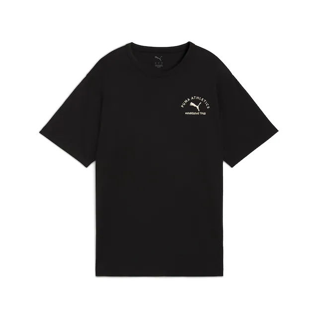 PUMA T-Shirt »CLASS RELAXED TEE« Kurzarm, ohne Verschluss, Rundhalsausschnitt