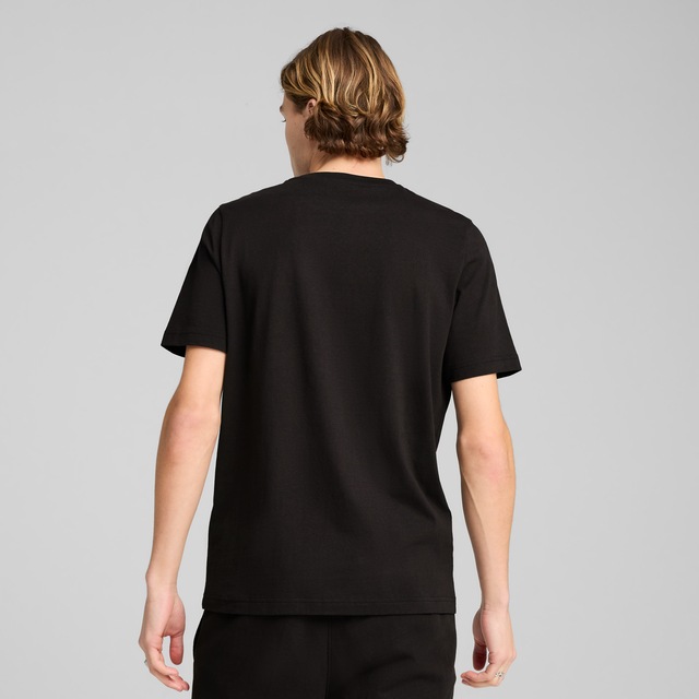 PUMA T-Shirt »ESS ELEVATED TEE« Kurzarmdesign, Rundhalsausschnitt, aus Baumwolle