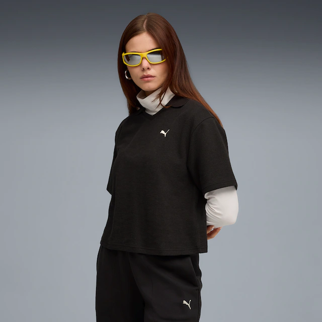 PUMA Poloshirt »CLASS RELAXED PINNACLE POLO TEE« gerade Passform, Kurzarm, für sportliche Aktivitäten und Streetwear