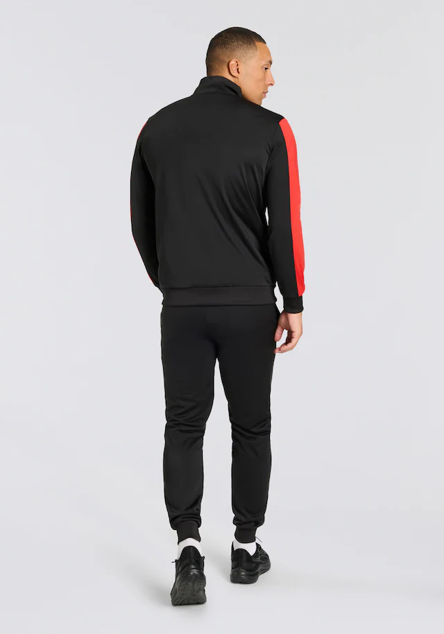 PUMA Trainingsanzug »SPORT POLY SUIT« 2 Stk. ohne Kapuze, aus Trikot-Material