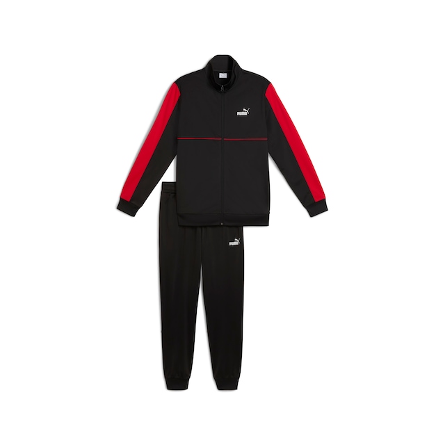 PUMA Trainingsanzug »SPORT POLY SUIT« 2 Stk. ohne Kapuze, aus Trikot-Material