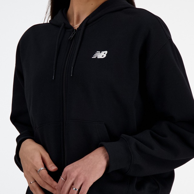 New Balance Sweatjacke »Sport Essentials French Terry Full Zip« mit durchgehendem Reißverschluss, aus Baumwolle und Polyester