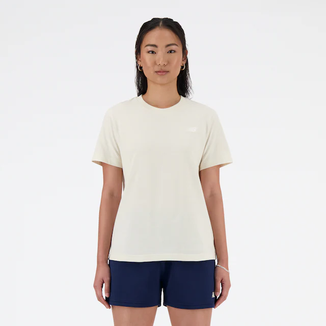 New Balance T-Shirt »SPORT ESSENTIALS JERSEY T-SHIRT« Kurzarm, mit Rundhalsausschnitt