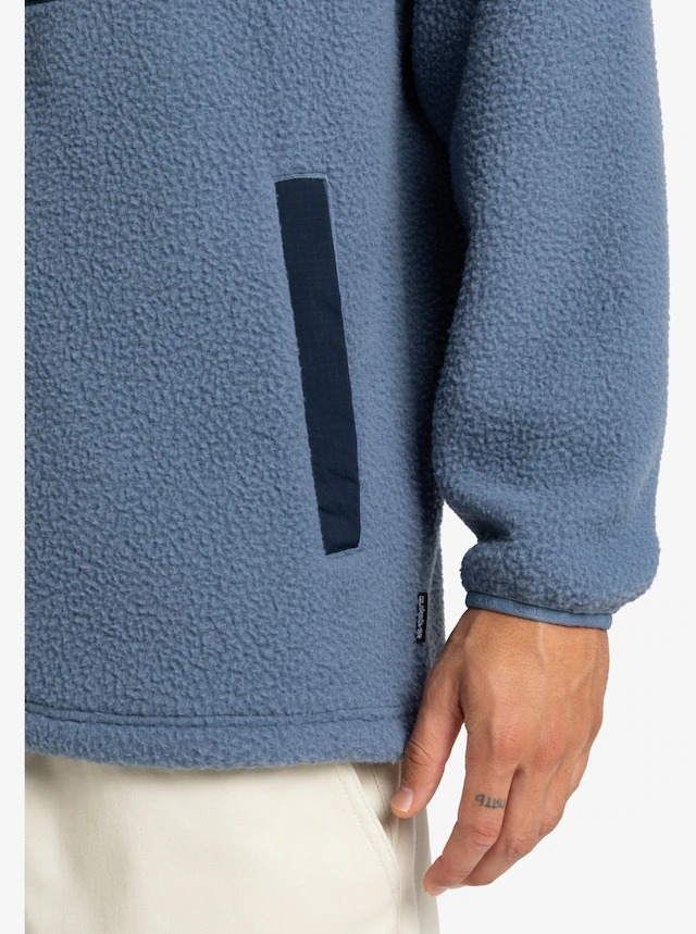 Quiksilver Fleecejacke »CLEAN COAST FZ« für Erwachsene, aus Polyester, in den Größen S bis XXL