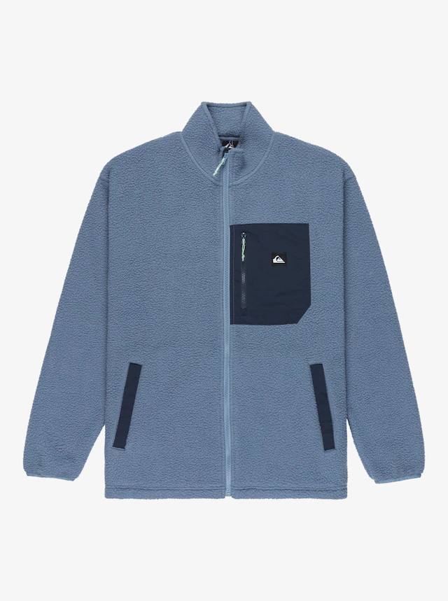 Quiksilver Fleecejacke »CLEAN COAST FZ« für Erwachsene, aus Polyester, in den Größen S bis XXL