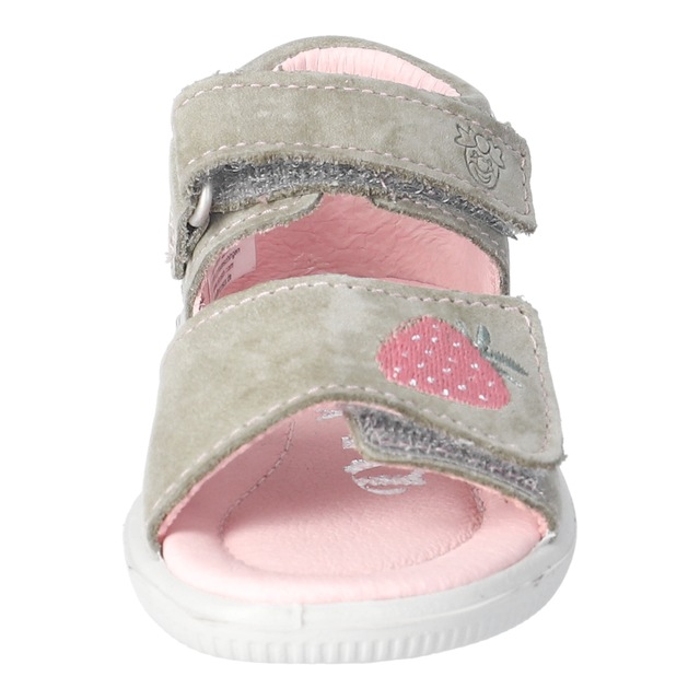 PEPINO by RICOSTA Lauflernschuh »Mimi WMS: mittel« Sandalette mit Klett und Stickerei, Größenschablone zum Download