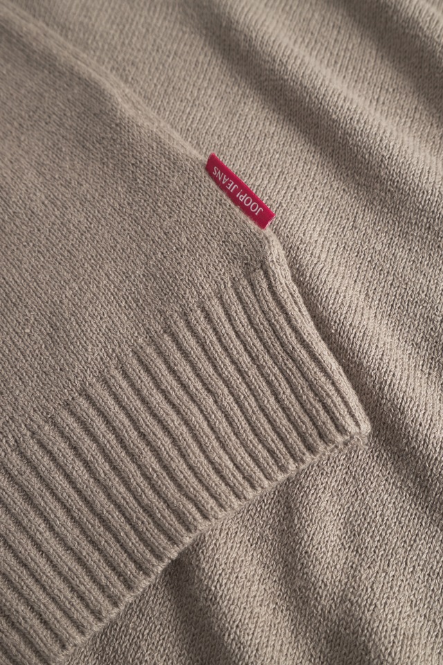 Joop Jeans Strickpullover »Belao« mit Rundhalsausschnitt