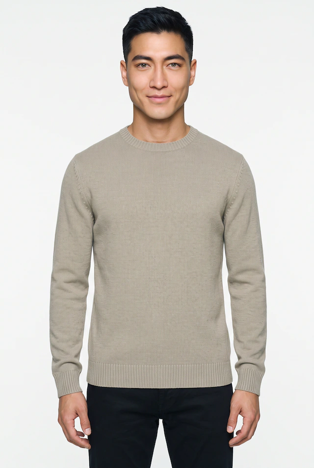 Joop Jeans Strickpullover »Belao« mit Rundhalsausschnitt