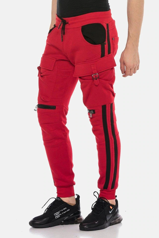 Cipo & Baxx Trainingshose »HOMEWEAR« im sportlichen Look, CR125