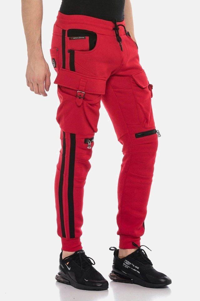 Cipo & Baxx Trainingshose »HOMEWEAR« im sportlichen Look, CR125