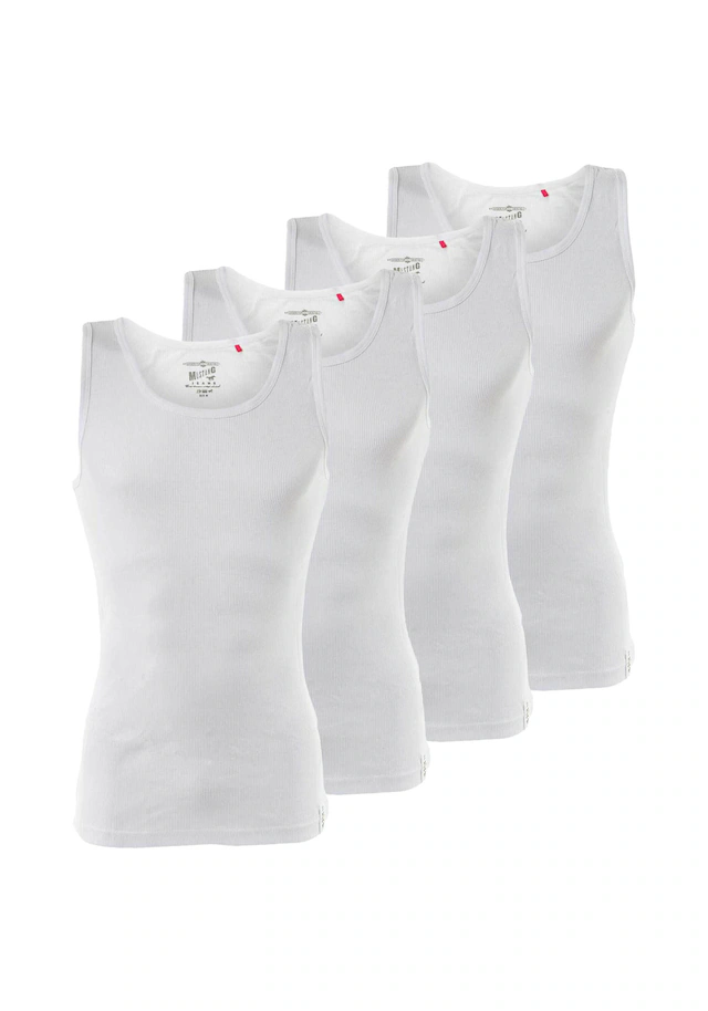 MUSTANG Unterhemd »Unterhemd 4er Pack«