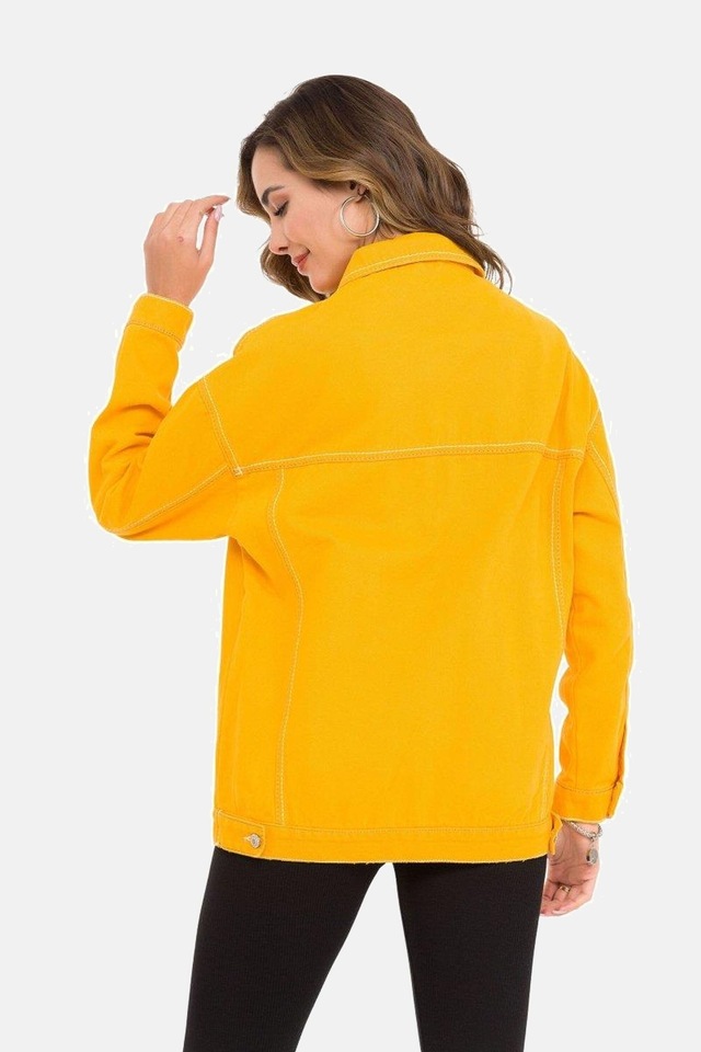 Cipo & Baxx Jeansjacke »Jeansjacke« ohne Kapuze mit stylischen auffälligen Elementen, WJ211