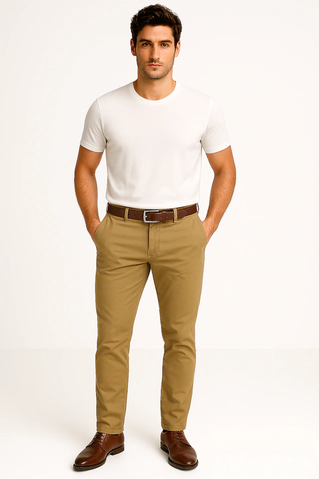 Jack & Jones Chinohose »JPSTMARCO FRANCO CHINO W BELT«