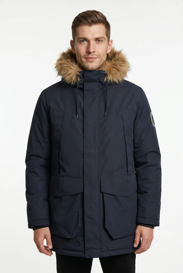 Jack & Jones Parka »JJCAMP FAUX FUR PARKA BF« mit Kapuze