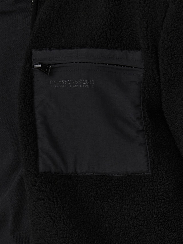ONLY & SONS Strickfleecejacke »ONSDALLAS LIFE SHERPA JACKET OTW VD«