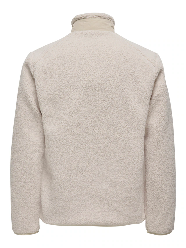ONLY & SONS Strickfleecejacke »ONSDALLAS LIFE SHERPA JACKET OTW VD«