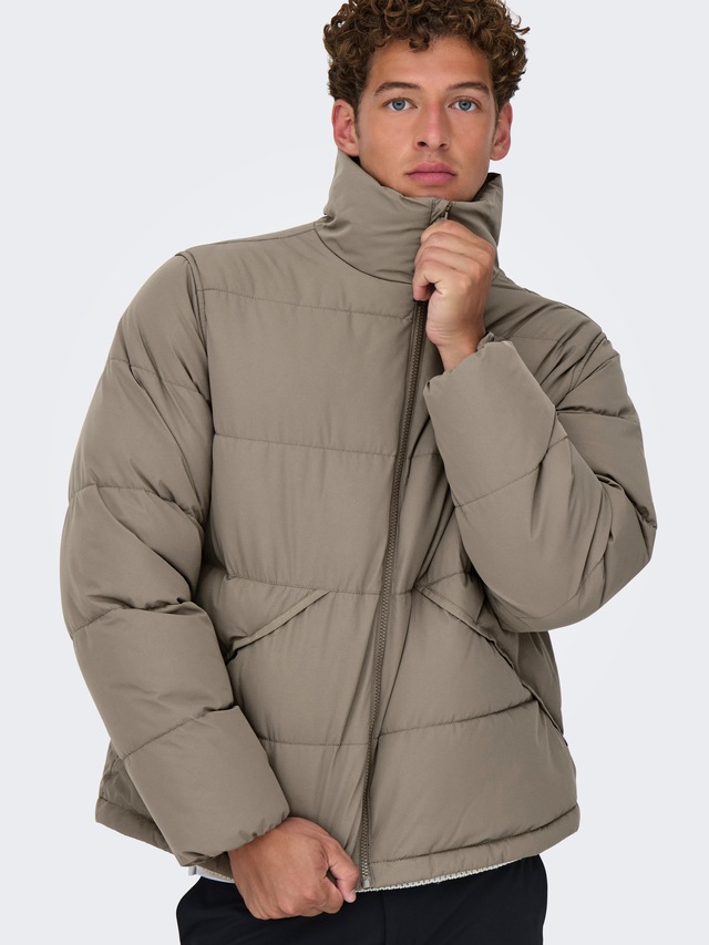 ONLY & SONS Steppjacke »ONSPACK LIFE PUFFER JACKET OTW« ohne Kapuze