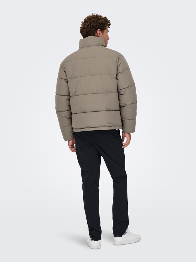 ONLY & SONS Steppjacke »ONSPACK LIFE PUFFER JACKET OTW« ohne Kapuze