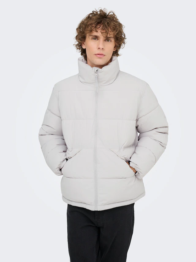ONLY & SONS Steppjacke »ONSPACK LIFE PUFFER JACKET OTW« ohne Kapuze