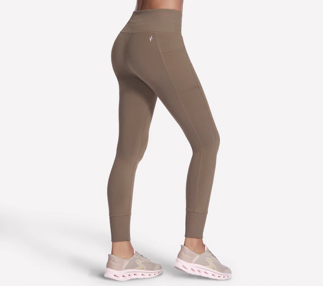 Skechers Leggings »THE GOWALK RIB MIX JOGGER« mit Rippdetails am Bund und an den Beinabschlüssen