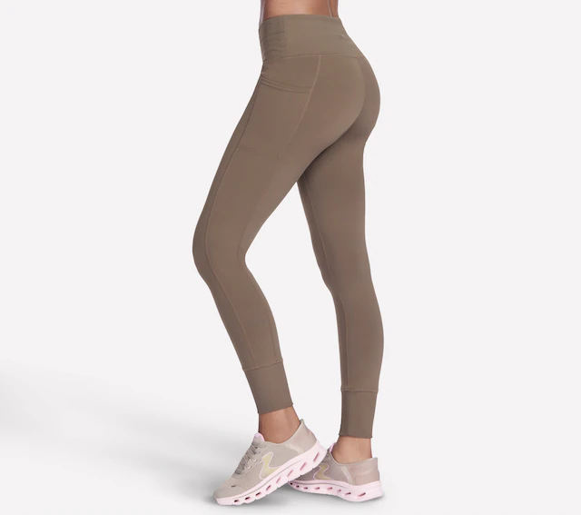 Skechers Leggings »THE GOWALK RIB MIX JOGGER« mit Rippdetails am Bund und an den Beinabschlüssen