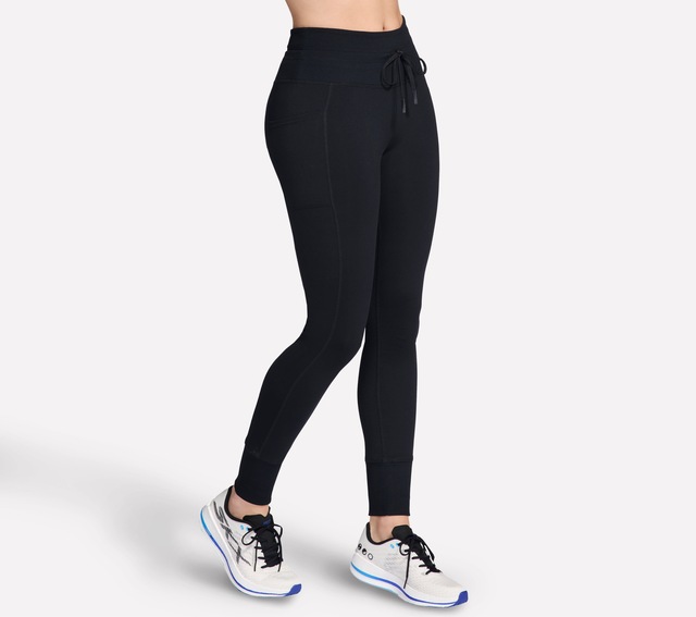 Skechers Leggings »THE GOWALK RIB MIX JOGGER« mit Rippdetails am Bund und an den Beinabschlüssen
