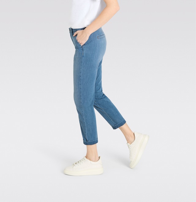 MAC Slim-fit-Jeans »CHINO turn up« im Five-Pocket Style