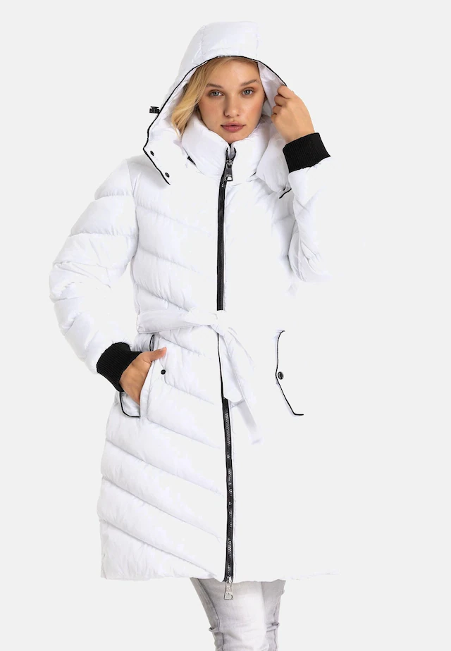 Cipo & Baxx Winterjacke »Jacken« mit Kapuze mit abnehmbarer Kapuze, WM135