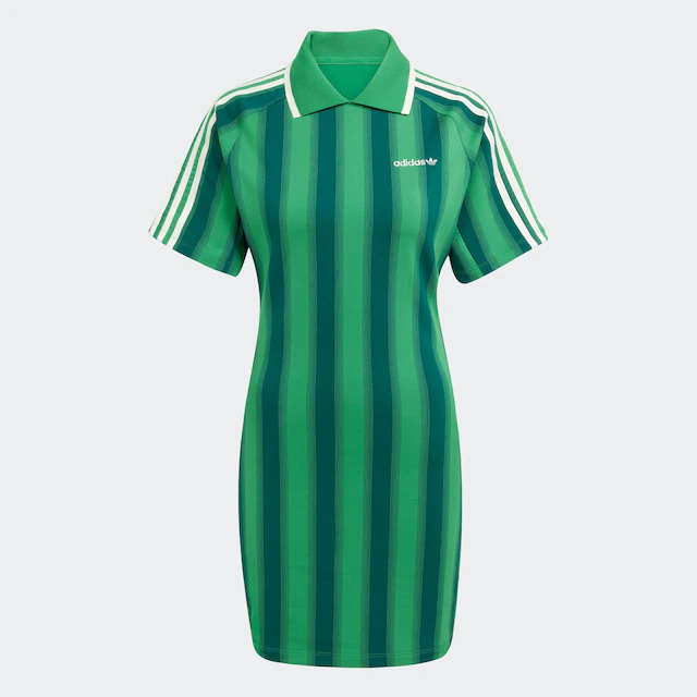 adidas Originals Shirtkleid »INSPIRED GRAPHIC« sportlicher Look, vom Fußball inspirierter Allover-Print