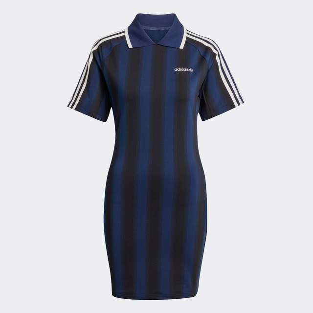 adidas Originals Shirtkleid »INSPIRED GRAPHIC« sportlicher Look, vom Fußball inspirierter Allover-Print