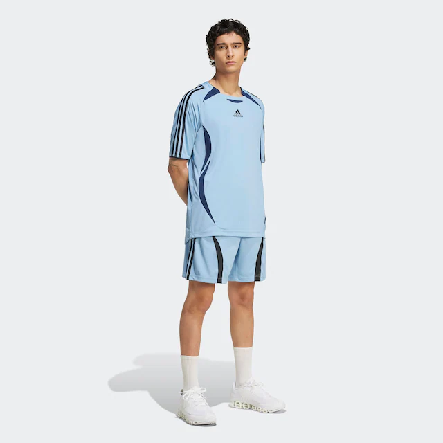 adidas Originals Shorts »TEAMGEIST ADICOLOR« aus weichem Doppelstrick, Obermaterial aus Polyester