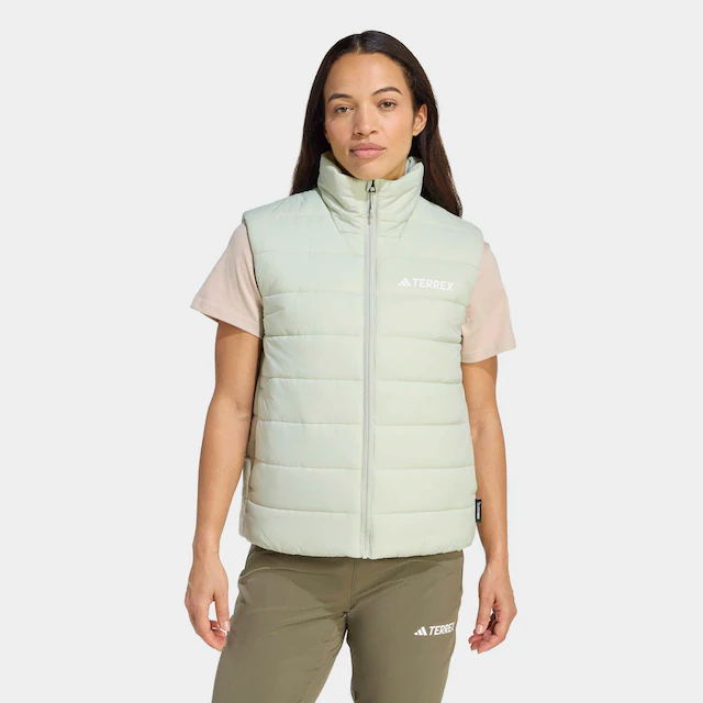 adidas TERREX Funktionsweste »MULTI ESSENTIALS CLIMAWARM GEFÜTTERTE« für Sportmode und Outdoormode, mit Reißverschluss, aus Kunstfaser