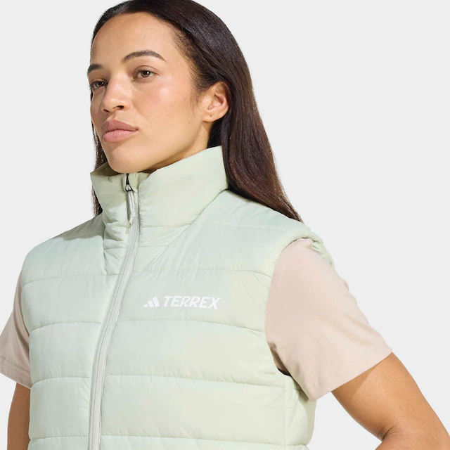 adidas TERREX Funktionsweste »MULTI ESSENTIALS CLIMAWARM GEFÜTTERTE« für Sportmode und Outdoormode, mit Reißverschluss, aus Kunstfaser