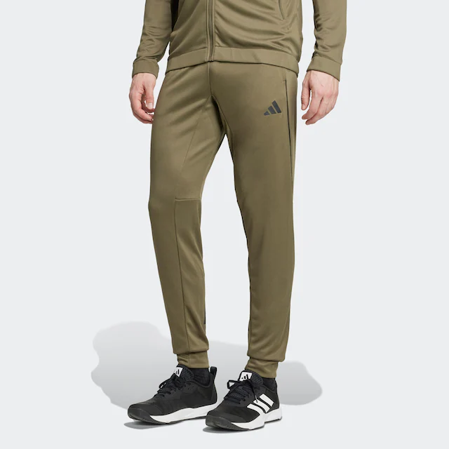 adidas Performance Sporthose »TRAIN ESSENTIALS SAISONALE« mit Camo-Paspelierung, aus dehnbarem Strickmaterial, aus Polyester