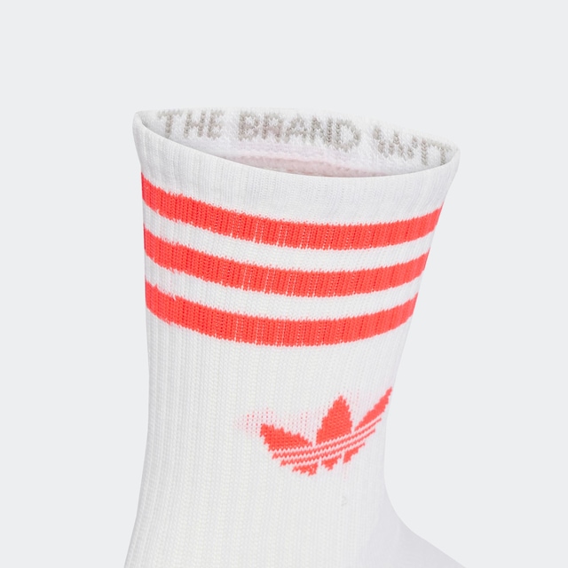 adidas Originals Sportsocken »3-STREIFEN CREW 3ER-PACK« 3 Paar tlg. knöchellange Passform, mit 3-Streifen