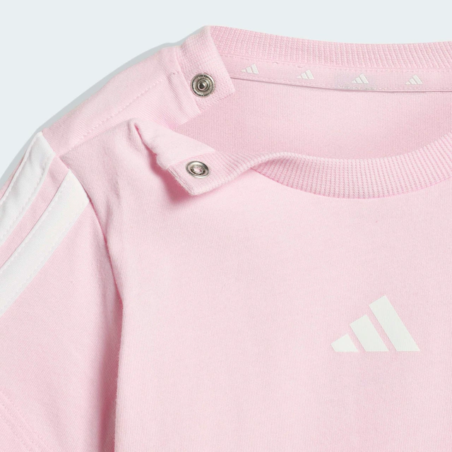 adidas Sportswear Trainingsanzug »ESSENTIALS KIDS -SET« 2 tlg. für Babys, zweiteiliges Set, aus Baumwolle