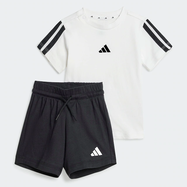 adidas Sportswear Trainingsanzug »ESSENTIALS KIDS -SET« 2 tlg. für Babys, zweiteiliges Set, aus Baumwolle