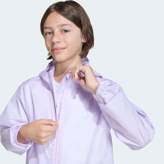 adidas Sportswear Regenjacke »J RAIN JKT« für Kinder, mit climaproof®, aus Polyester, in normaler Länge