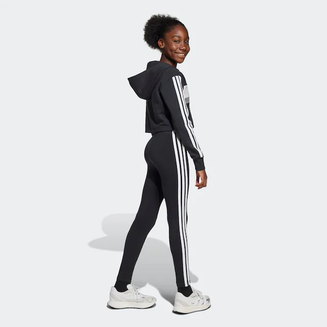 adidas Sportswear Trainingsanzug »SEASONAL ESSENTIALS TIBERIO 3-STREIFEN KIDS LEGGINGS-SET« 2 Stk.