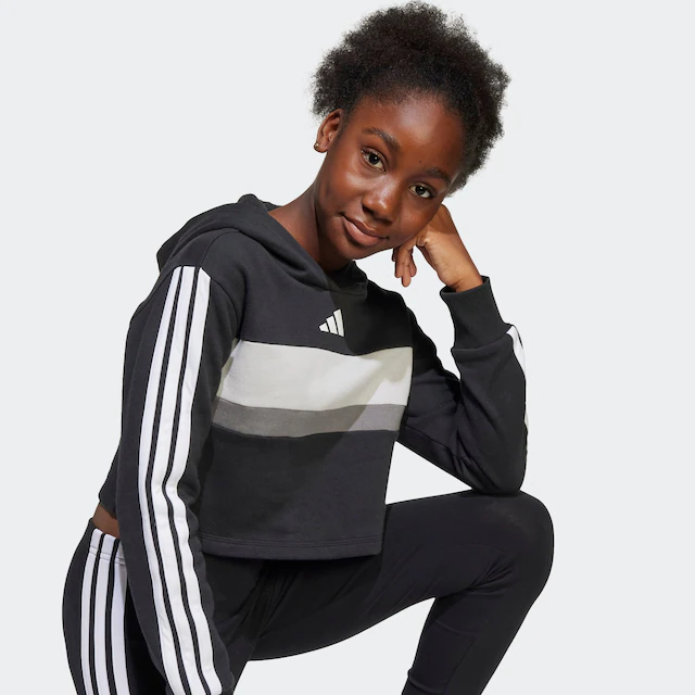 adidas Sportswear Trainingsanzug »SEASONAL ESSENTIALS TIBERIO 3-STREIFEN KIDS LEGGINGS-SET« 2 Stk.