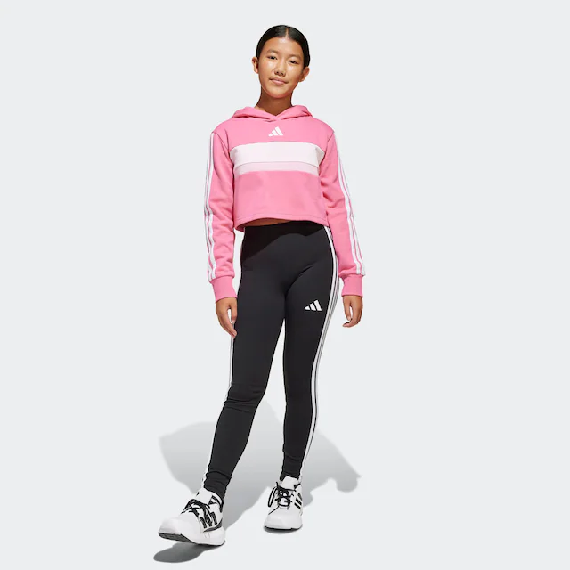 adidas Sportswear Trainingsanzug »SEASONAL ESSENTIALS TIBERIO 3-STREIFEN KIDS LEGGINGS-SET« 2 Stk.