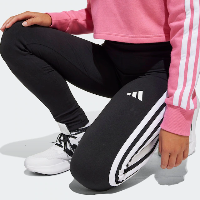 adidas Sportswear Trainingsanzug »SEASONAL ESSENTIALS TIBERIO 3-STREIFEN KIDS LEGGINGS-SET« 2 Stk.