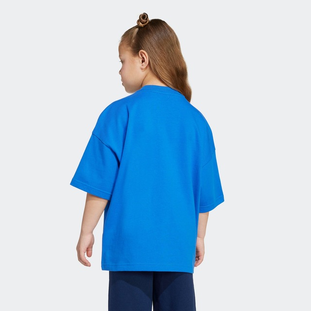 adidas Originals T-Shirt »TREFOIL KIDS« lockere Passform, für Kinder, aus Baumwolle, mit Single Jersey