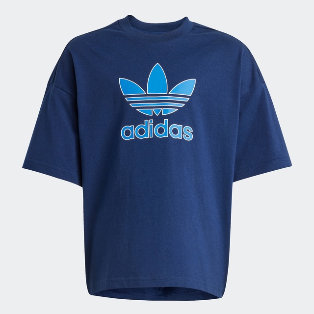adidas Originals T-Shirt »TREFOIL KIDS« lockere Passform, für Kinder, aus Baumwolle, mit Single Jersey