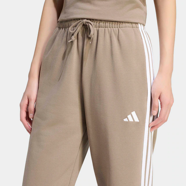 adidas Sportswear Sporthose »ESSENTIALS 3-STREIFEN OPEN HEM FRENCH TERRY« Reguläre Passform, aus weichem French Terry