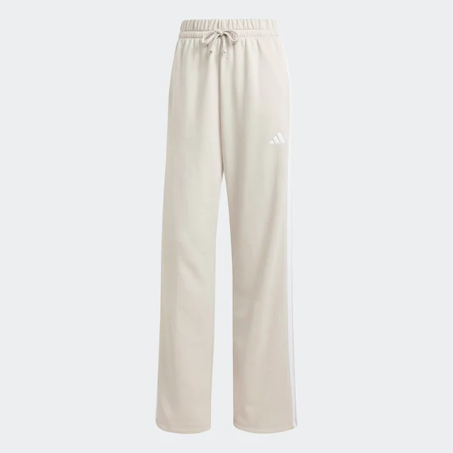 adidas Sportswear Sporthose »ESSENTIALS 3-STREIFEN OPEN HEM FRENCH TERRY« Reguläre Passform, aus weichem French Terry