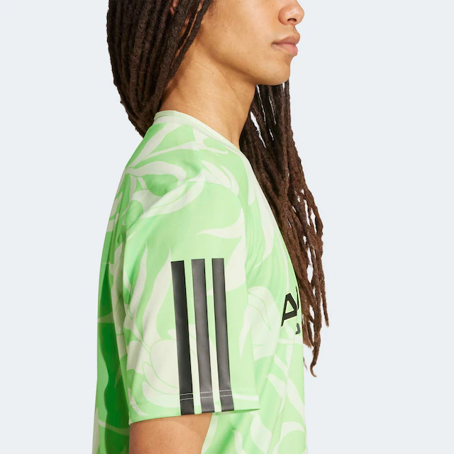 adidas Sportswear T-Shirt »COMMON GOAL« sportlicher Stil, mit Rundhalsausschnitt, Allover-Print