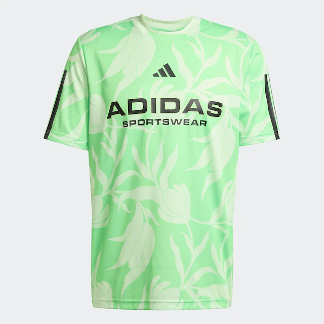 adidas Sportswear T-Shirt »COMMON GOAL« sportlicher Stil, mit Rundhalsausschnitt, Allover-Print