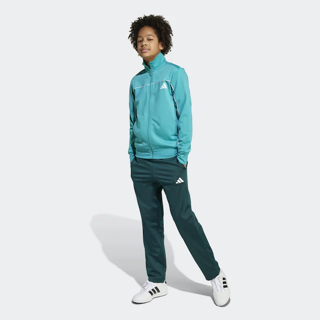 adidas Sportswear Trainingsanzug »COLOUR POP AUS TRIKOT FÜR KINDER« 2 Stk. für Kinder und Teens, zweiteiliges Set, mit Stehkragen