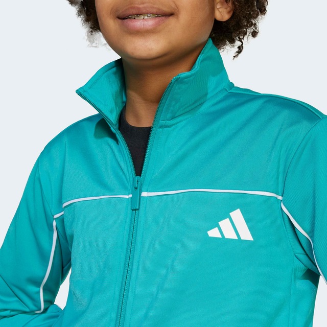 adidas Sportswear Trainingsanzug »COLOUR POP AUS TRIKOT FÜR KINDER« 2 Stk. für Kinder und Teens, zweiteiliges Set, mit Stehkragen